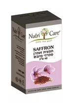 זעפרן‎ ‎תמצית 40 מ״ג 60 כמוסות נוטריקר Vitamins4u