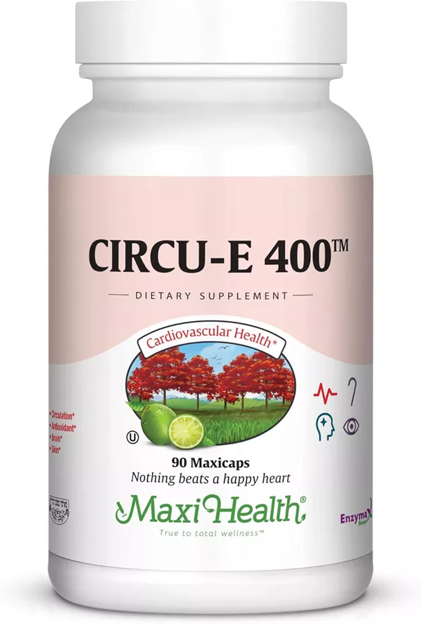 מקסי הלט E 400 כמוסות 90 |   MAXI HEALTH Circu E 400 90 Caps