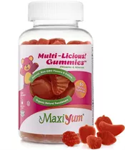 מולטי לישס גומיס 60 יחידות מקסי הלט | Multi-Licious! Gummies 60 Chews Vitamins4u